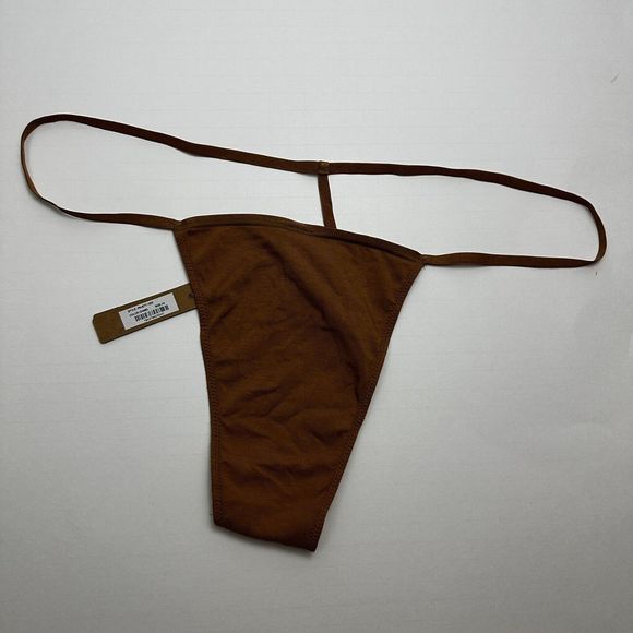 SKIMS | NWT T-STRING CAMEL THONG PANTY - SIZE 4X - Picture 1 of 6